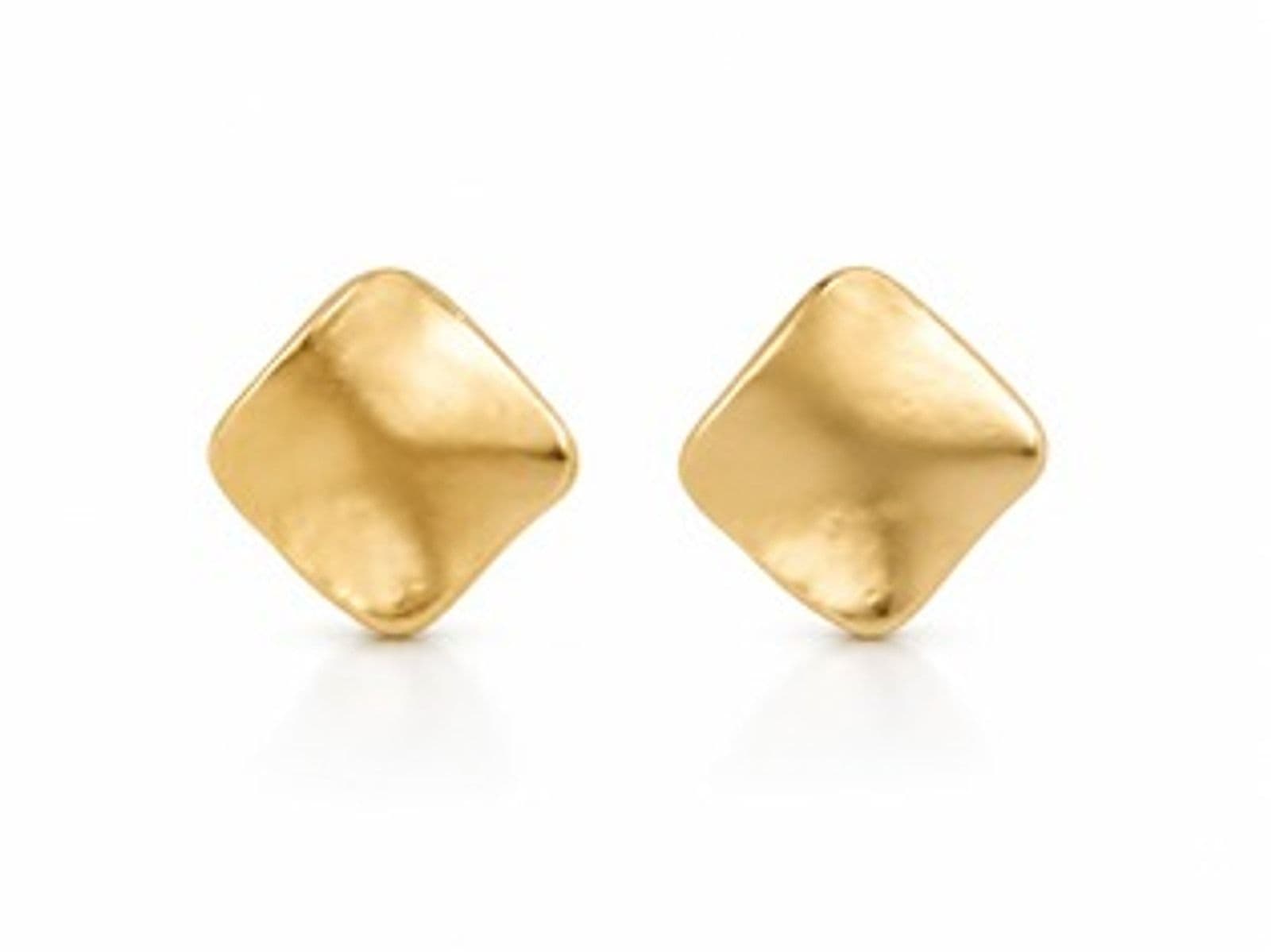Aretes Rombo Martillado