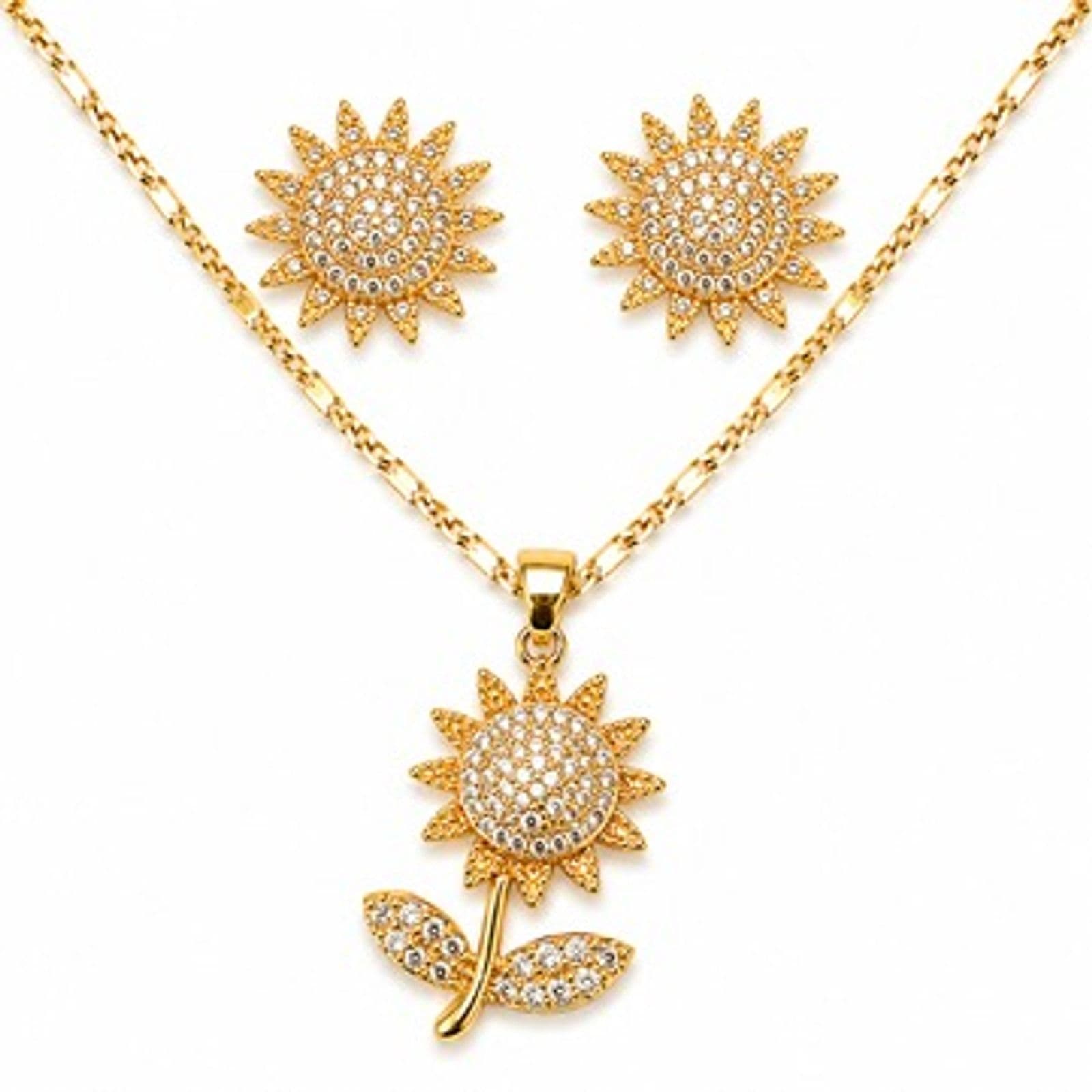 Juego Girasol Cristal